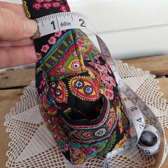 x2🌺HP!🌺 Vera Bradley "Symphony in Hue" Holly Hobbie HandBag ♥️ - Picture 9 of 14